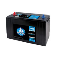 800AMP COLD CRANK / 190 MIN RESERVE / 100AMP HOURS Large Size AGM Marine Battery