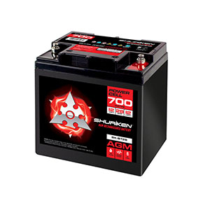 700W / 28AMP HOURS AGM 12V Battery