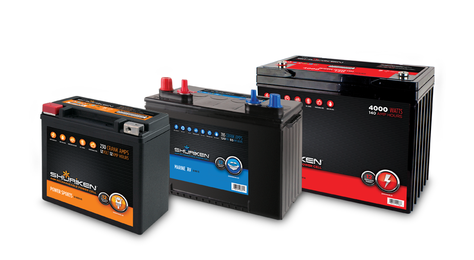 Shuriken AGM Batteries