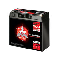 600W / 20AMP HOURS AGM 12V Battery