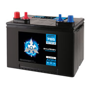 785AMP COLD CRANK / 120 MIN RESERVE / 55AMP HOURS AGM Marine 12V Battery