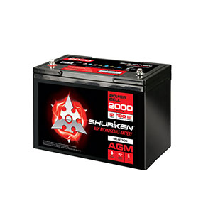 2000W / 100AMP HOURS AGM 12V Battery